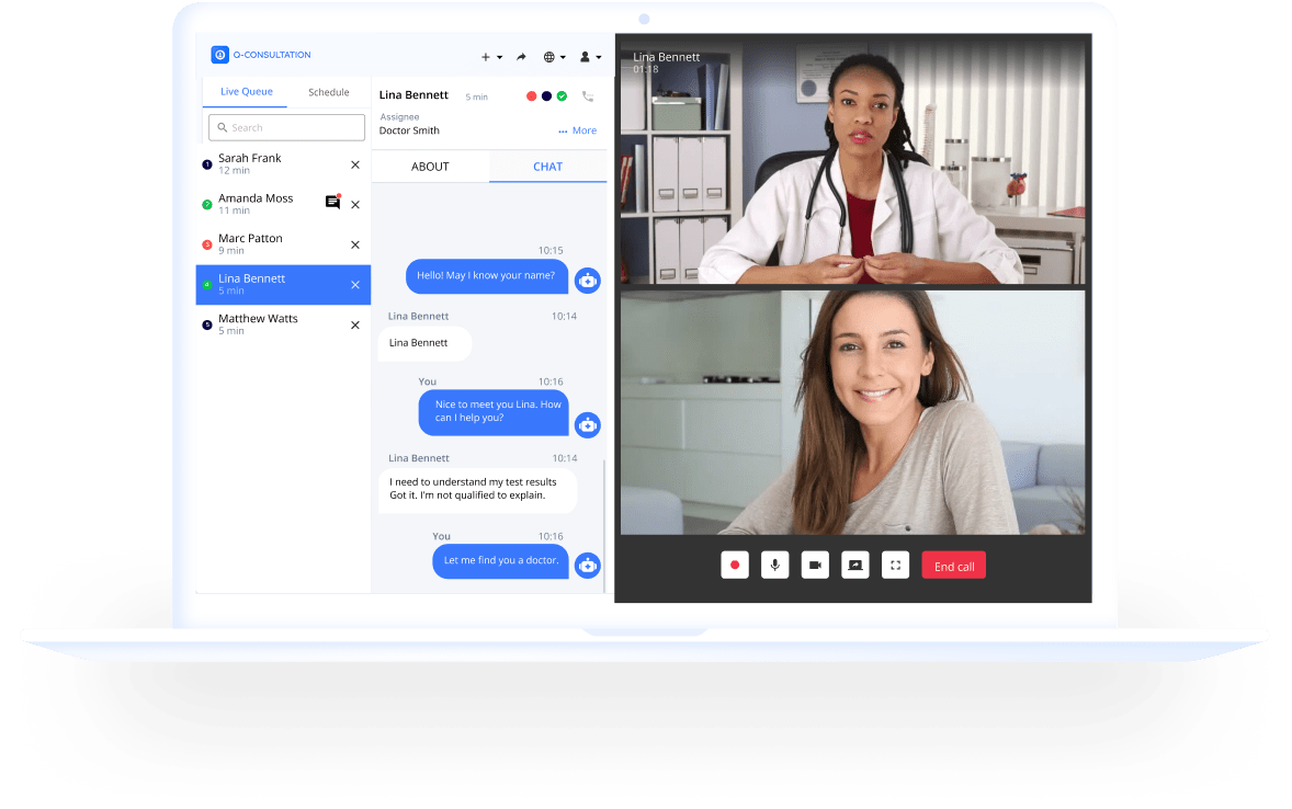 Q-Consultation White Label Solution