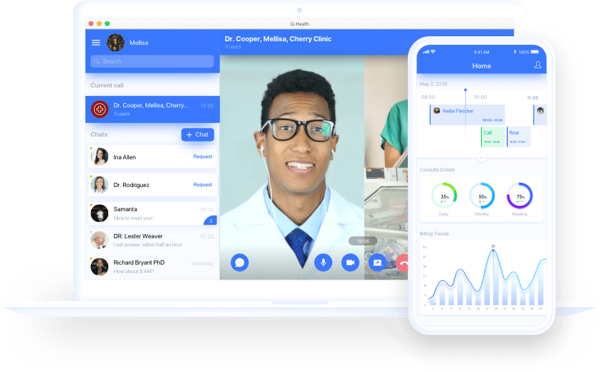 QuickBlox healthcare