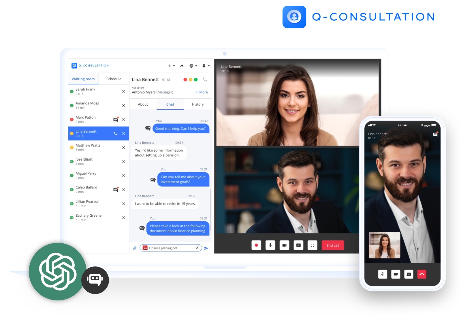 Q-Consiltaion QuickBlox