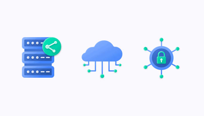 Shared server account VS Enterprise cloud hosted VS On-premise hosting