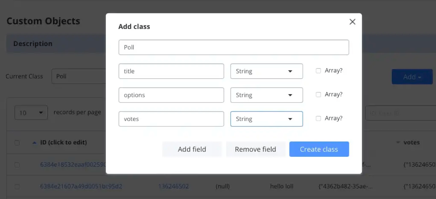 Add Class to Chat App