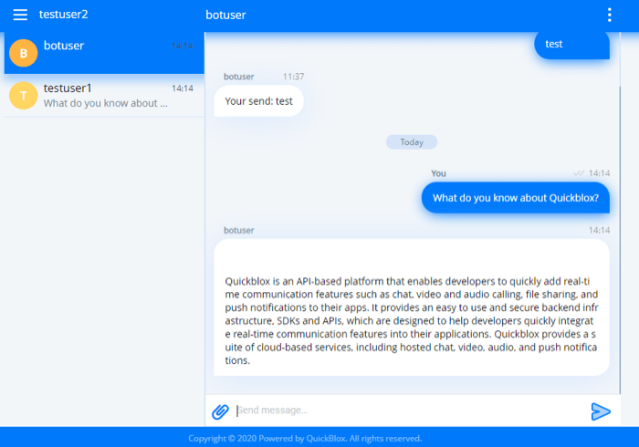 ChatGPT ChatBot