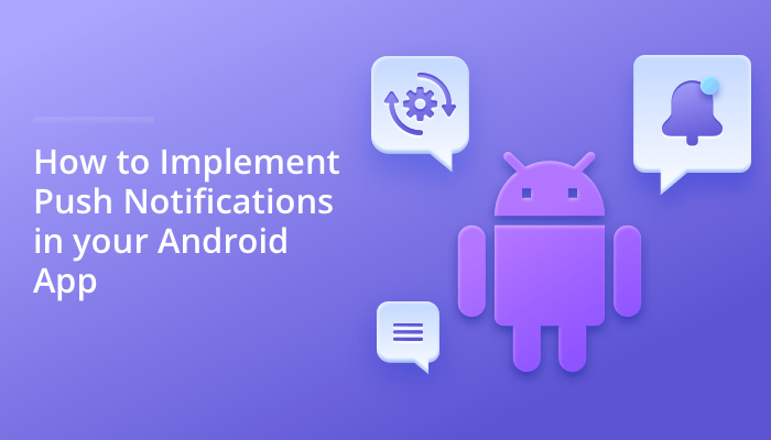 how to implement push notification in android