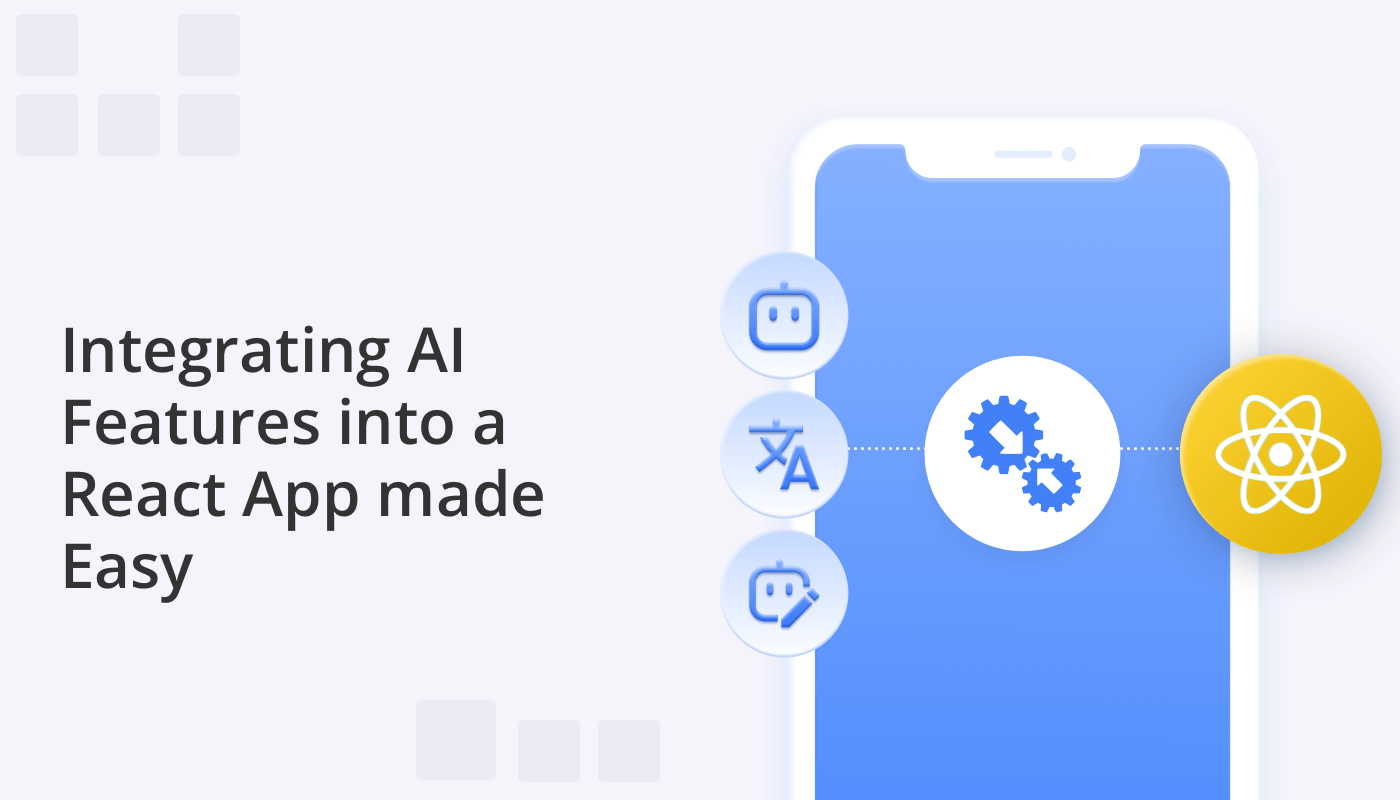 AI integration enhancing React apps with React AI components and project examples.