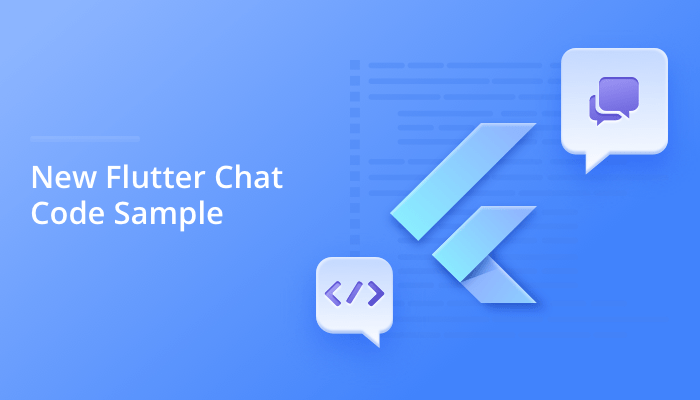 Flutter chat code sample
