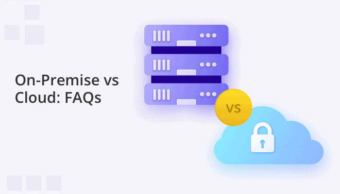 on premise vs private cloud
