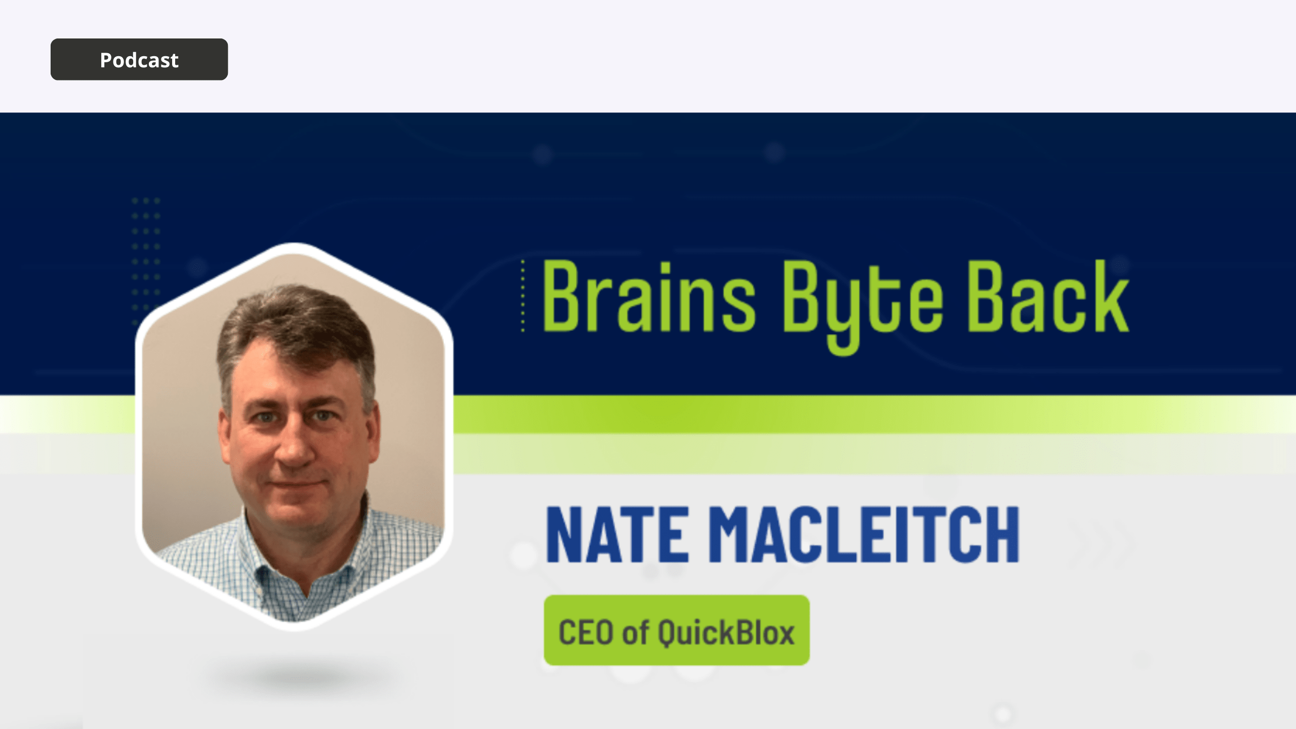 Logo for Brains Byte Back podcast