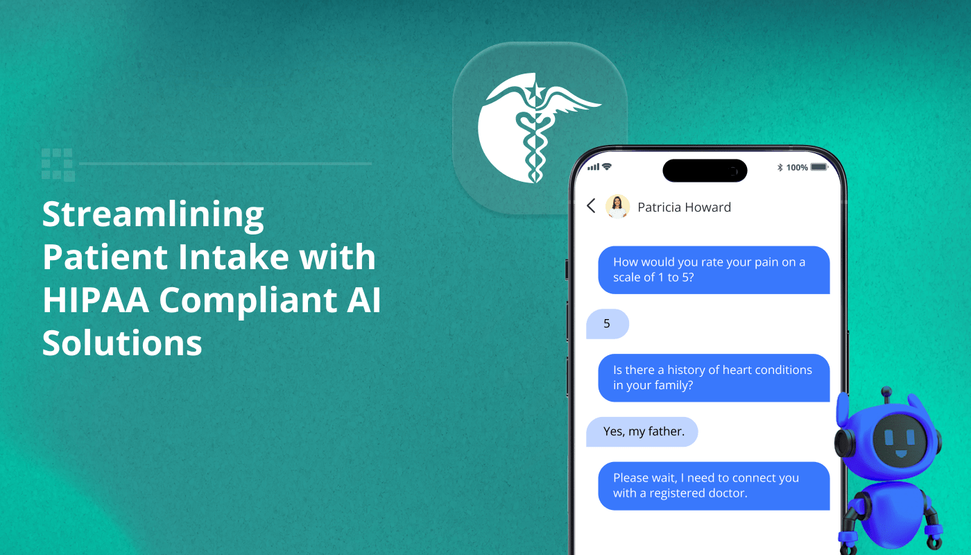 AI-powered Patient intake app