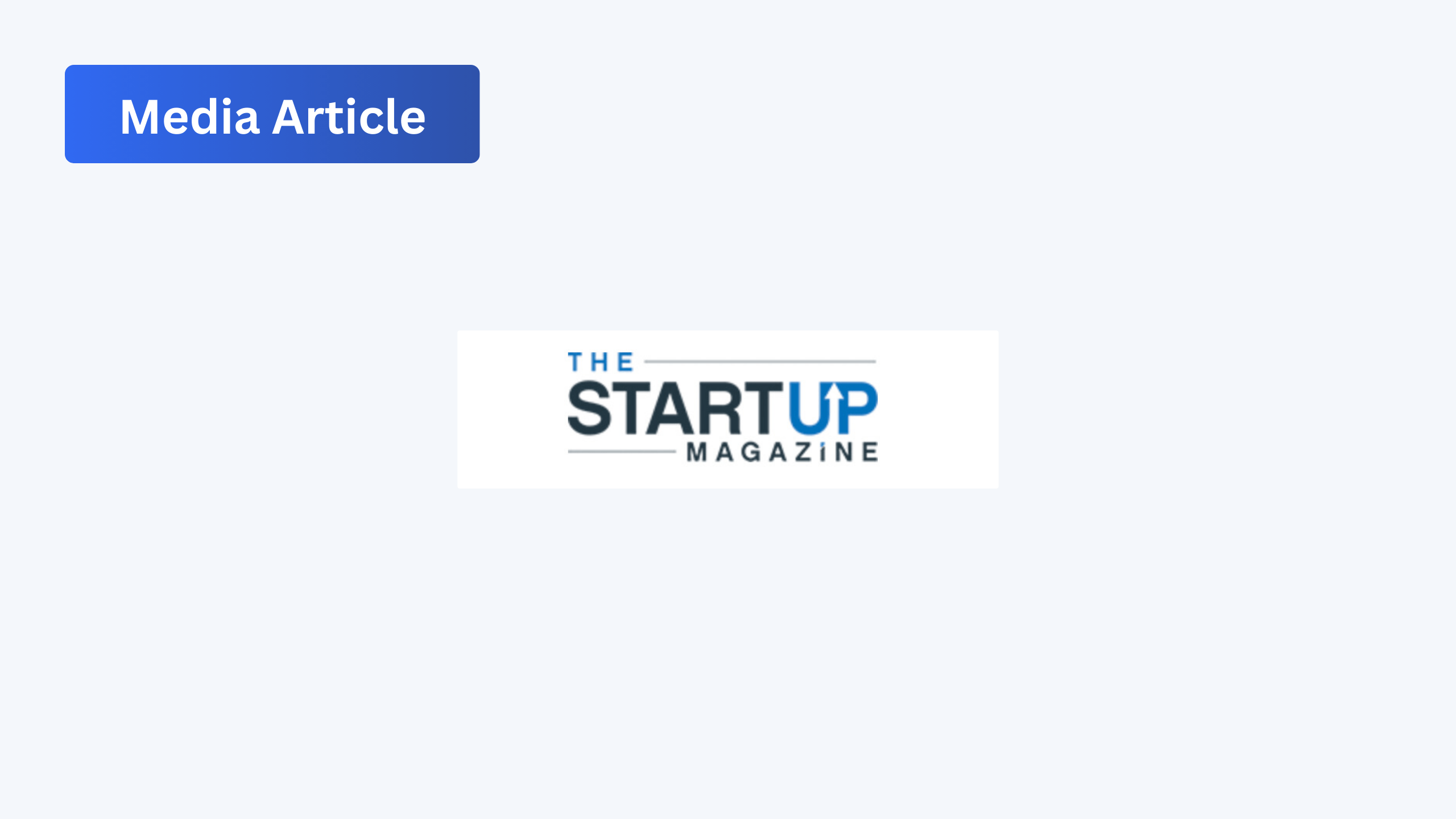 The Startup Magazine logo