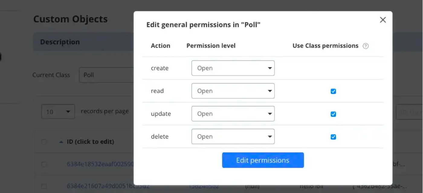 Create Poll in Chat App