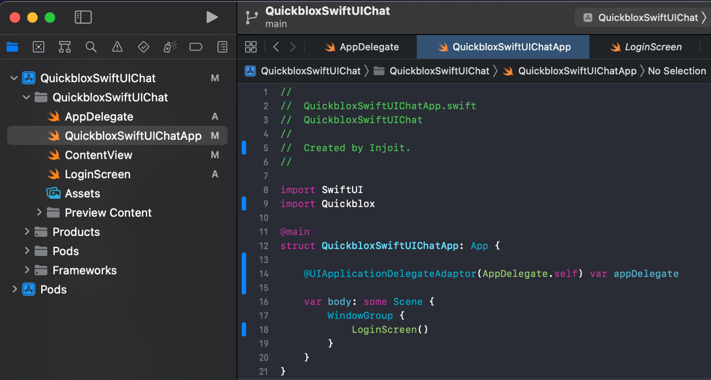 creating a user interface