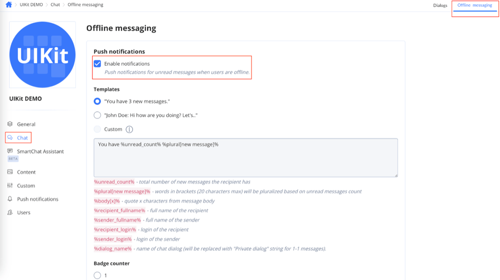 Enable push notifications for your iOS App