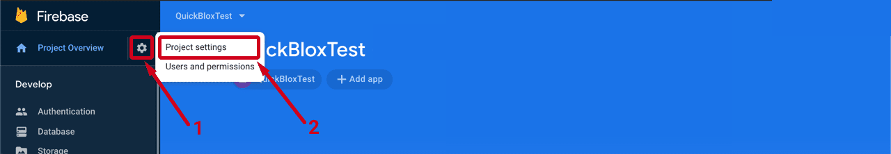 Firebase Console