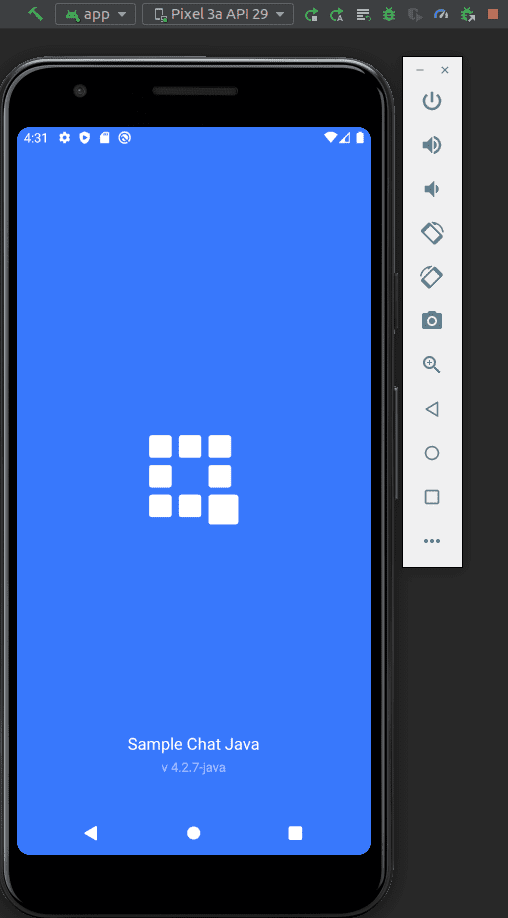 Android sample launched