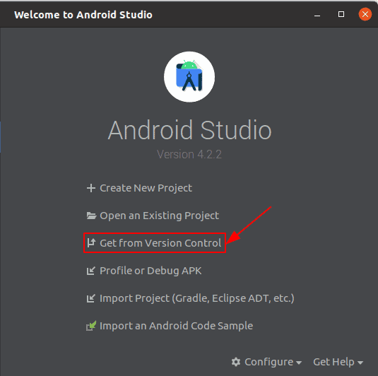 Android Studio version control