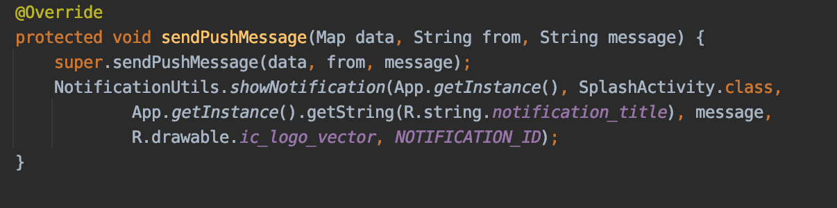 Show notifications